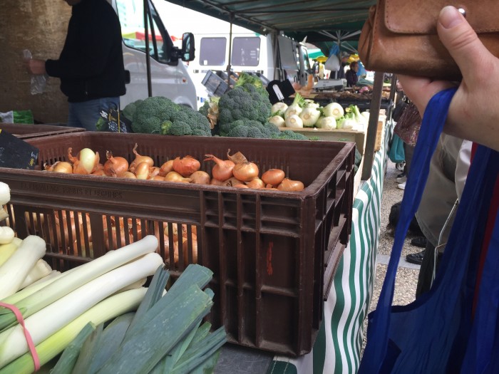 Marché des produits locaux pour gite de groupe