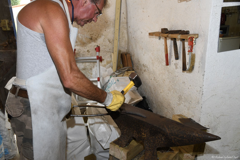 La ferronnerie sur l'Ile aux Artisans à Sallertaine proche des gîtes de groupes