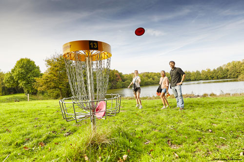 Activité pour les groupes pendant votre séjour le disc golf