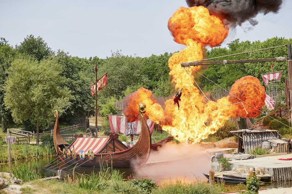 Spectacle puy du fou les Vickings